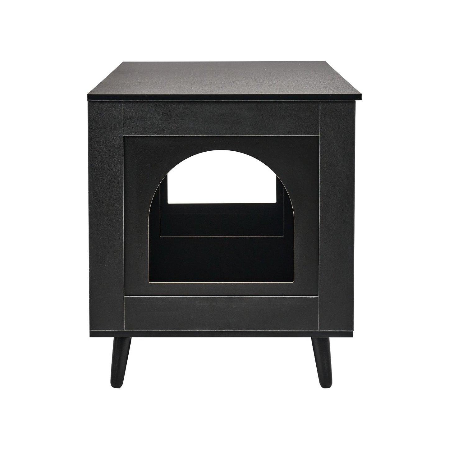 VEVOR Katzentoilette Katzenklo Schrank Katzenhaus Katzenschrank 1,19X0,5X0,55M