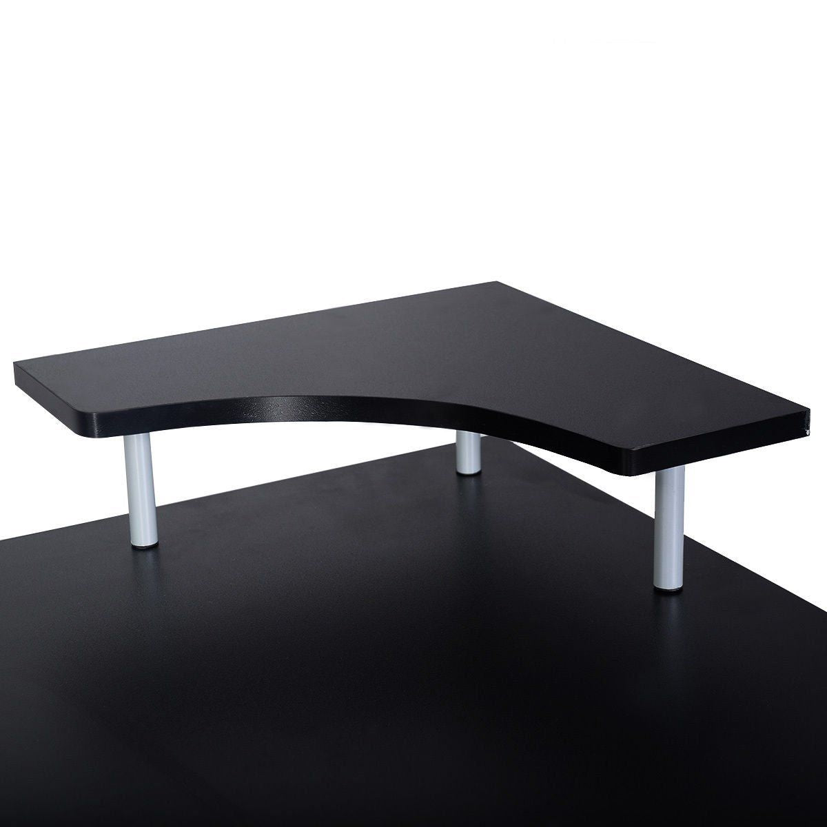 Schreibtisch Computertisch Bürotisch Mit Druckerablage Tastaturauszug