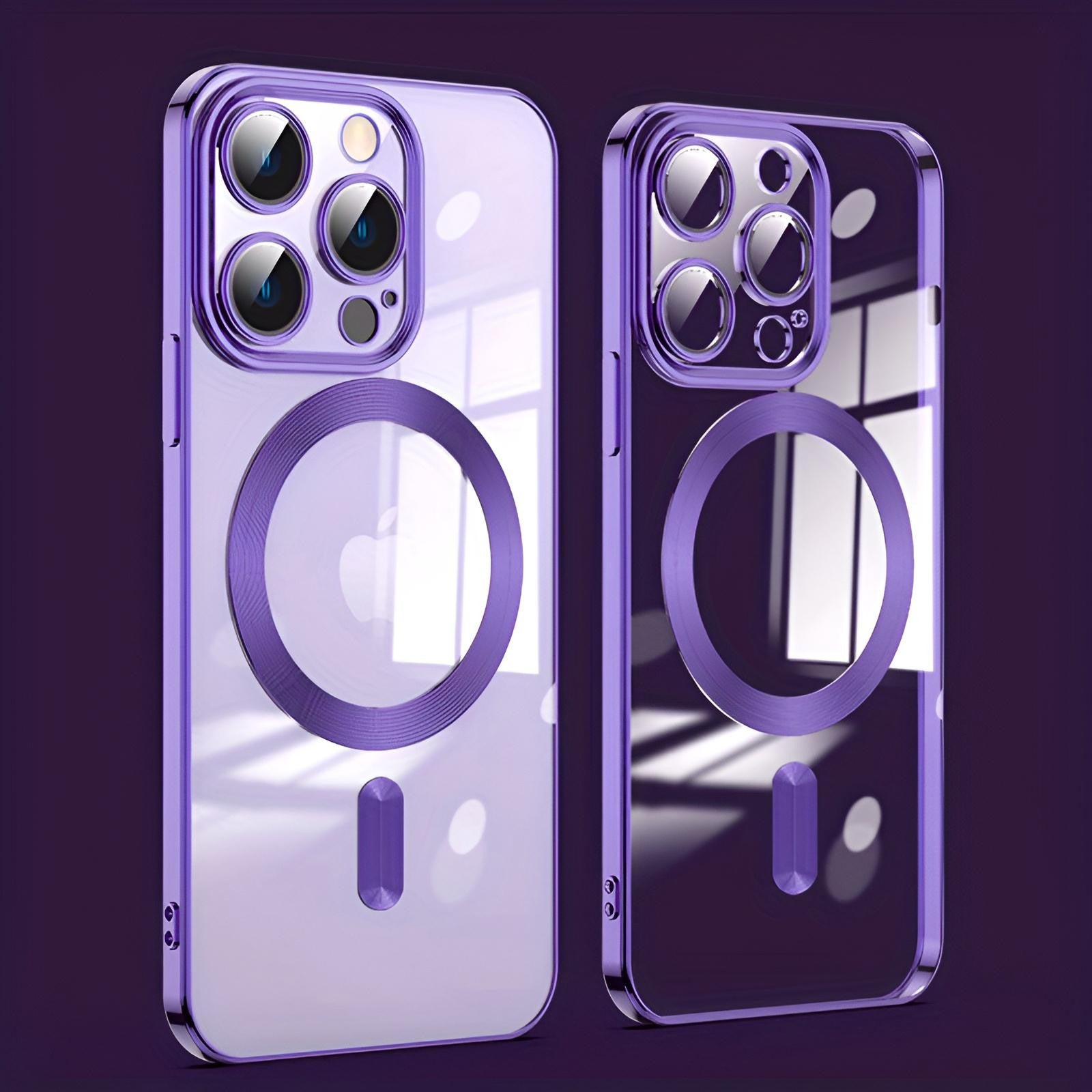 Magsafe Hülle Für Iphone 16 15 14 13 12 Pro Max Kamera Schutz Hülle Magnet Case
