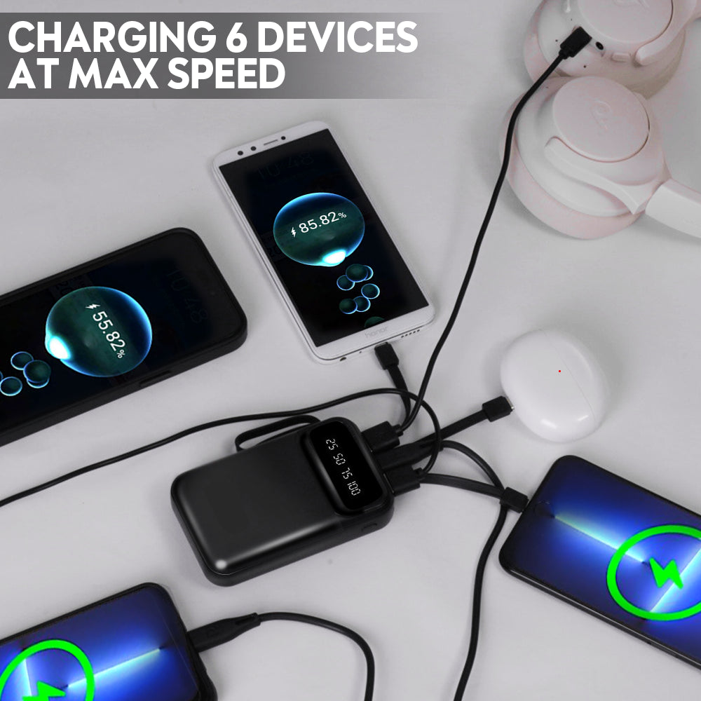 900000Mah Powerbank Externer Batterie Ladegerät Zusatzakku 4 USB Für Alle Handy