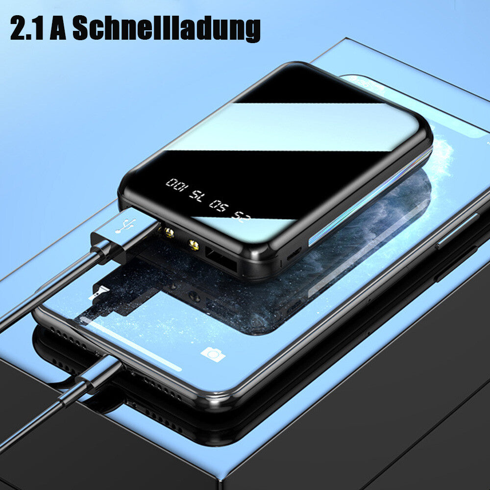 10000Mah Powerbank Externer Batterie Ladegerät Zusatzakku 2USB Für Alle Handy DE