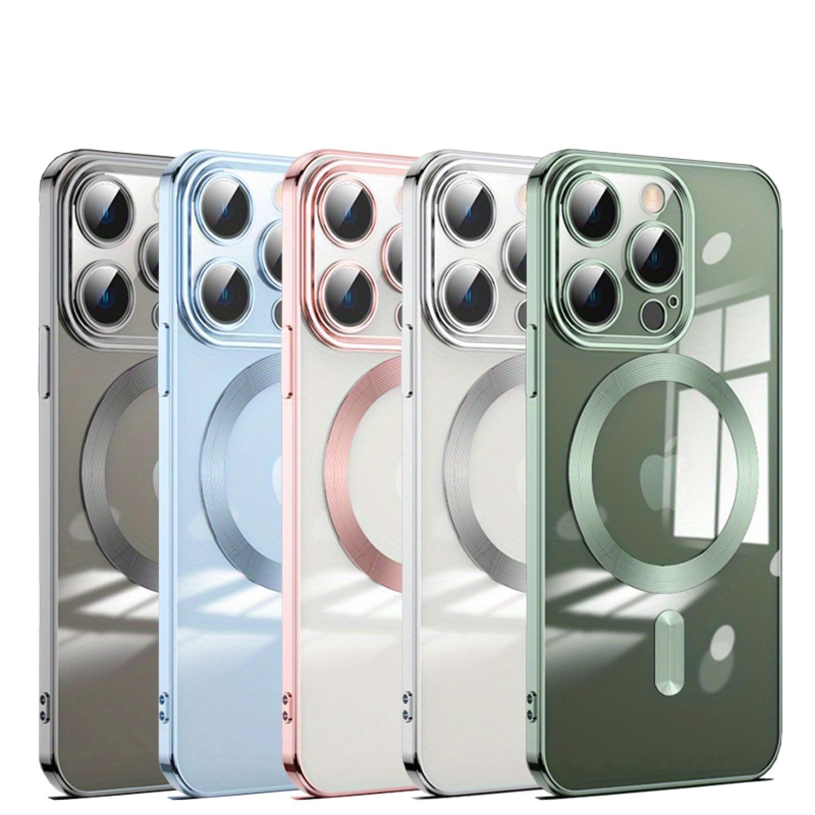 Magsafe Hülle Für Iphone 16 15 14 13 12 Pro Max Kamera Schutz Hülle Magnet Case