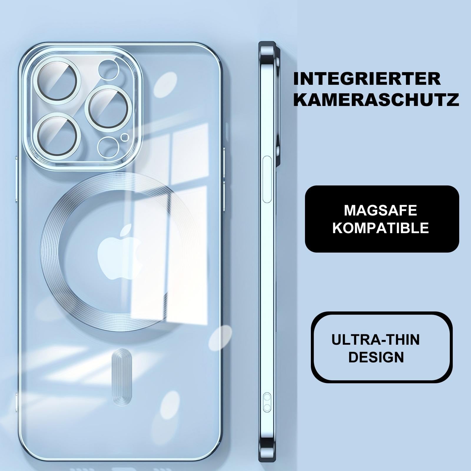 Magsafe Hülle Für Iphone 16 15 14 13 12 Pro Max Kamera Schutz Hülle Magnet Case