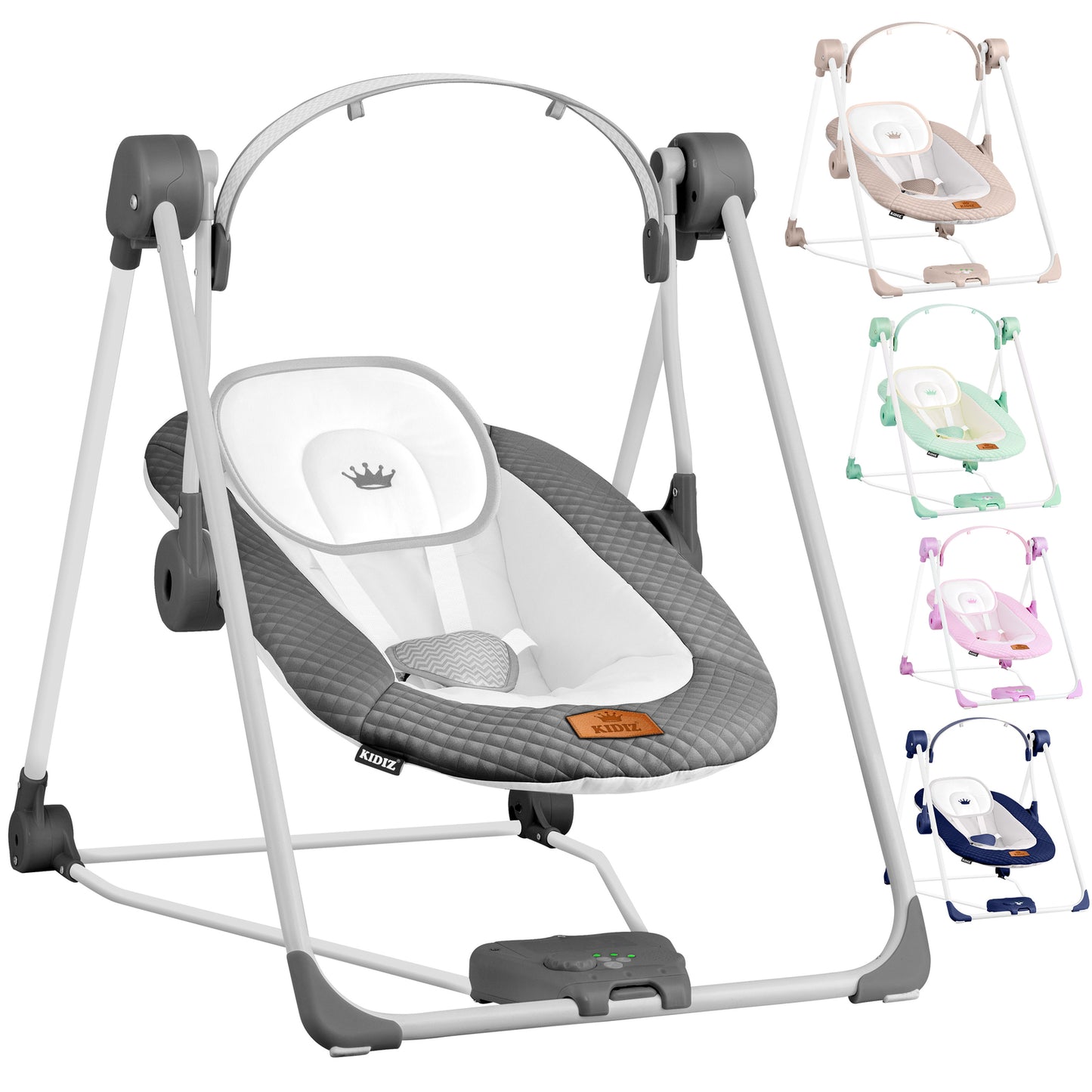 KIDIZ® Babywippe Schaukelwippe Babyschaukel Spielbogen Babywiege Liege Wippe