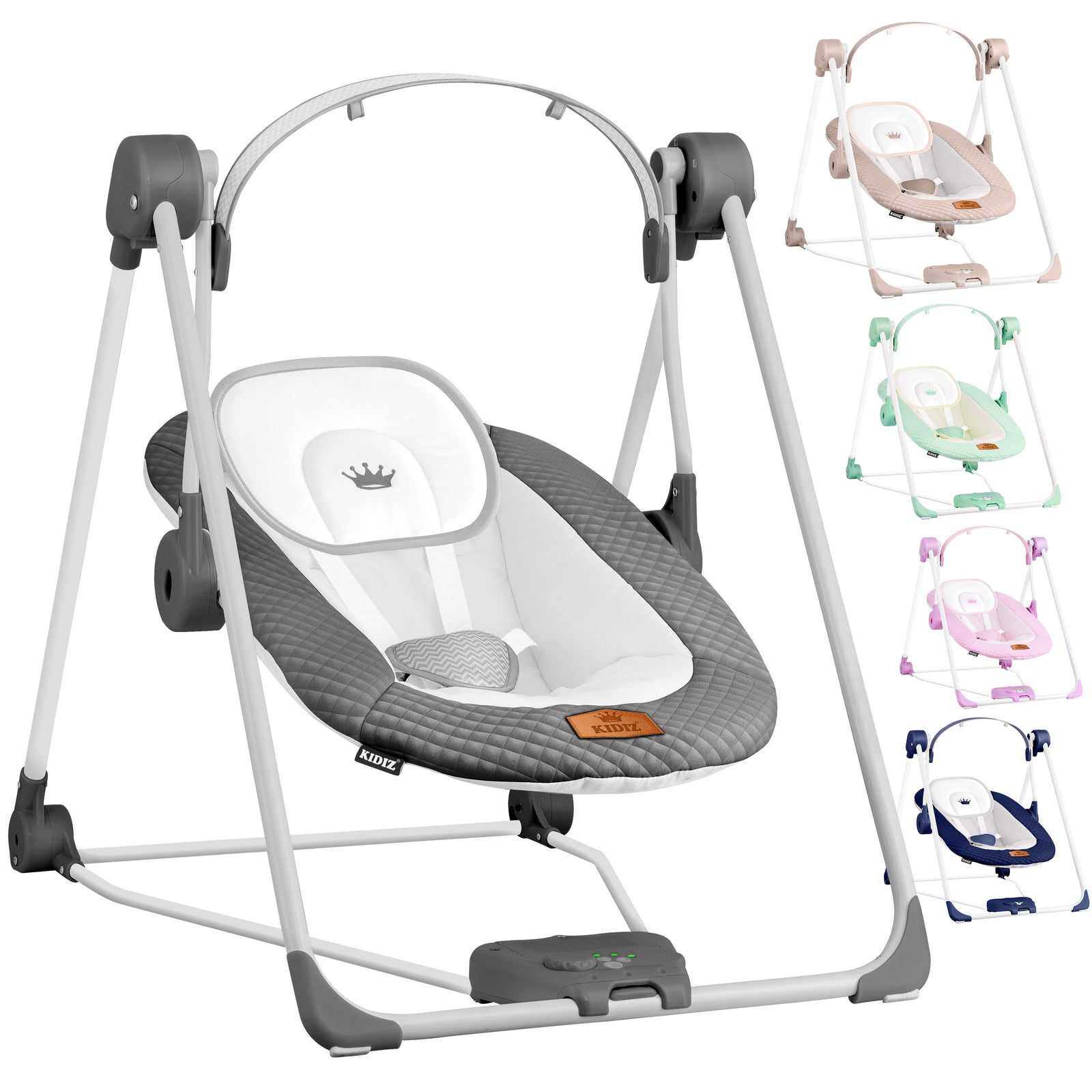 KIDIZ® Babywippe Schaukelwippe Babyschaukel Spielbogen Babywiege Liege Wippe