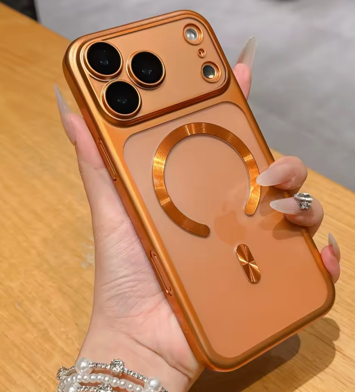 Magsafe Handy Hülle Mit Kameraschutz Iphone 17 17 Pro 17 Pro Max Cosmic Orange ✅