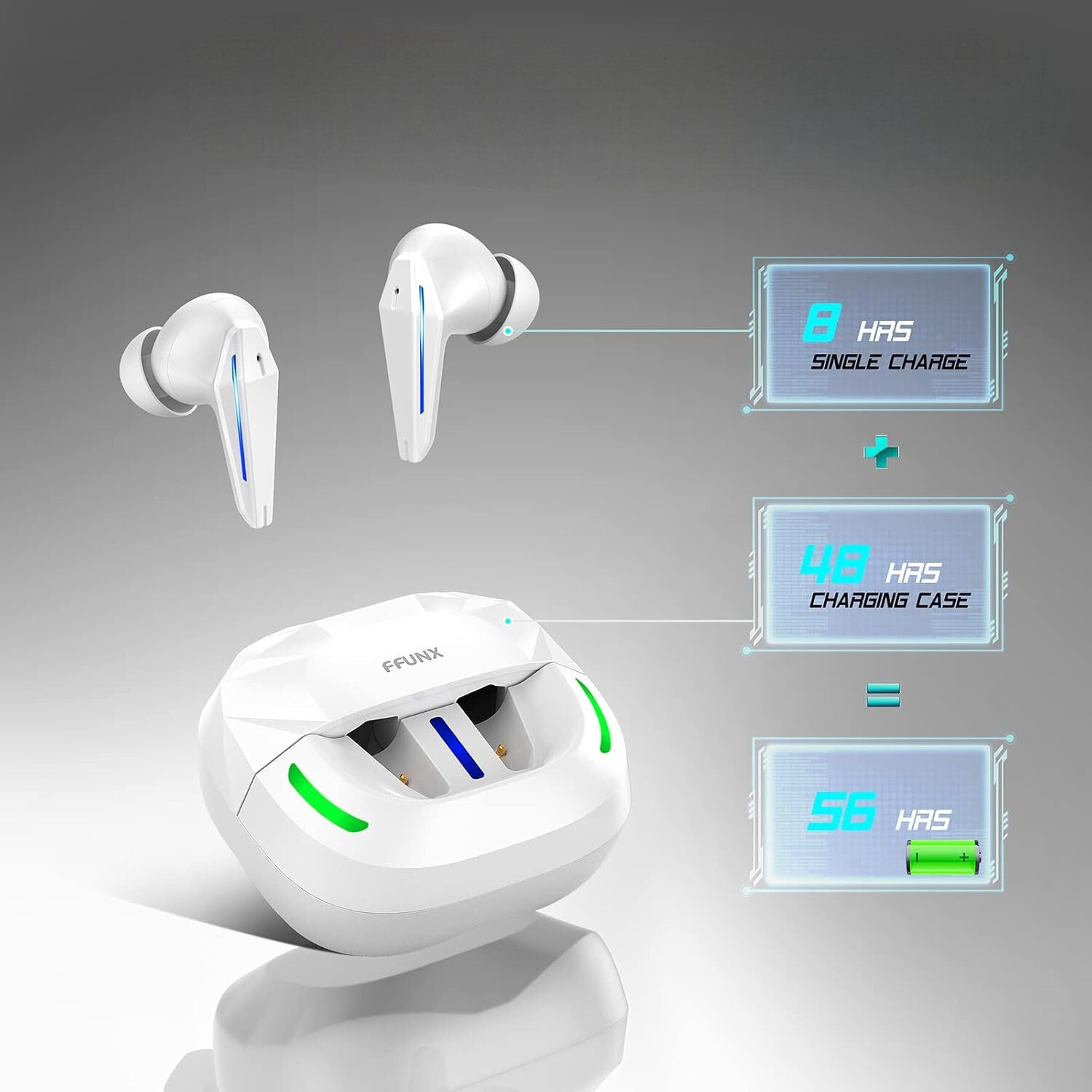 Bluetooth Headset in Ear Kopfhörer Bass Hörer Kabellos Für Iphone Samsung Handy