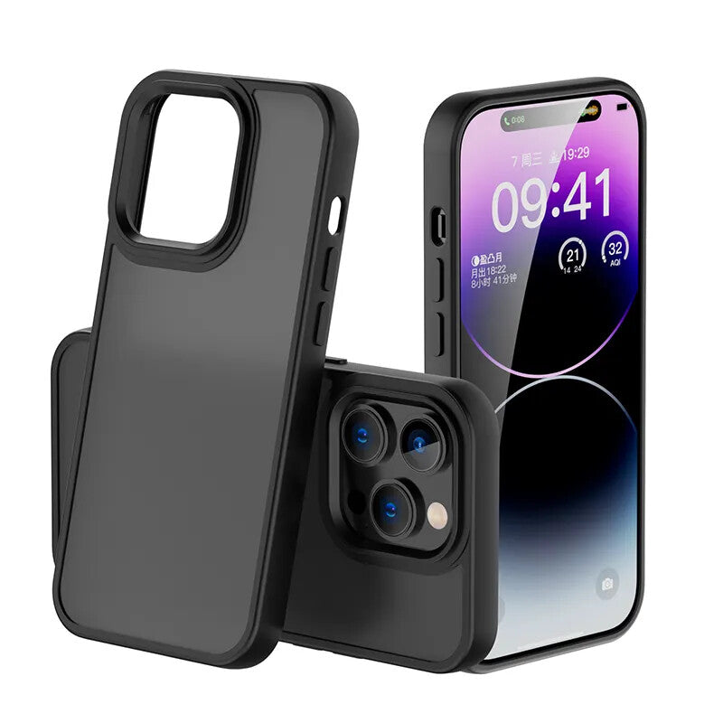 Hülle Für Iphone 15 14 13 12 11 Pro Max TPU Handy Case Display Kamera Schutz