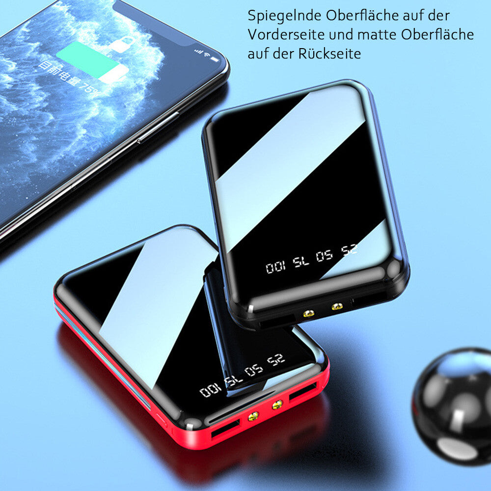 10000Mah Powerbank Externer Batterie Ladegerät Zusatzakku 2USB Für Alle Handy DE
