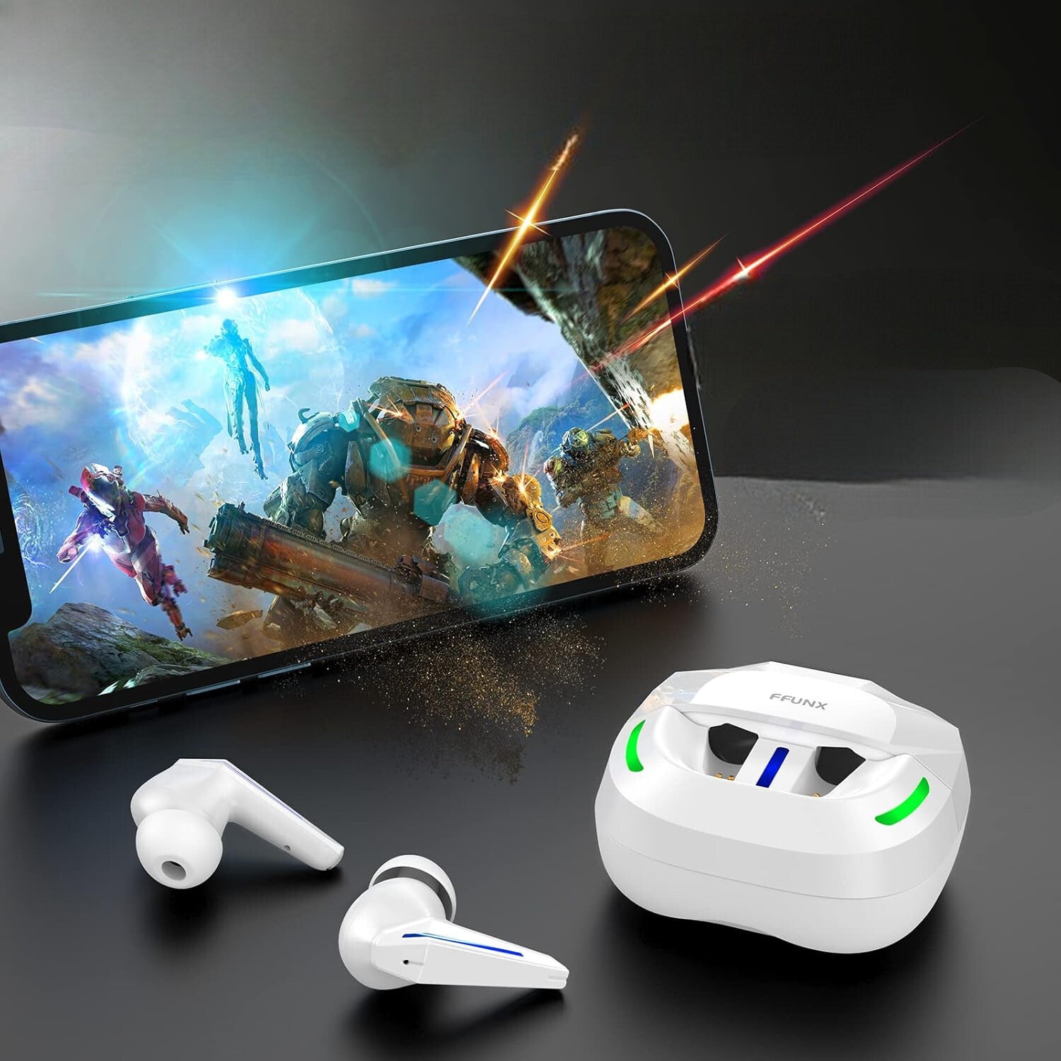 Bluetooth Headset in Ear Kopfhörer Bass Hörer Kabellos Für Iphone Samsung Handy