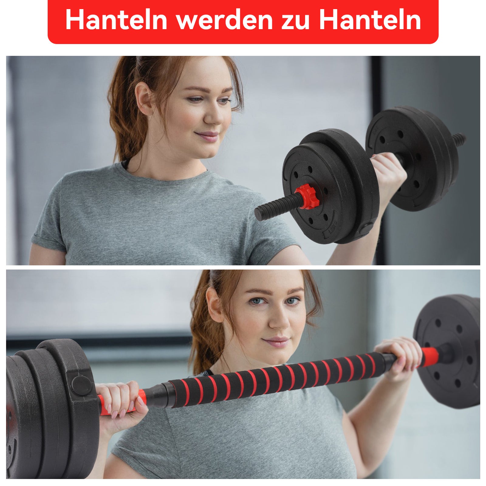 Hantelset 30 Kg Kurzhanteln Langhantel Set Hantel Hantelscheiben Krafttraining