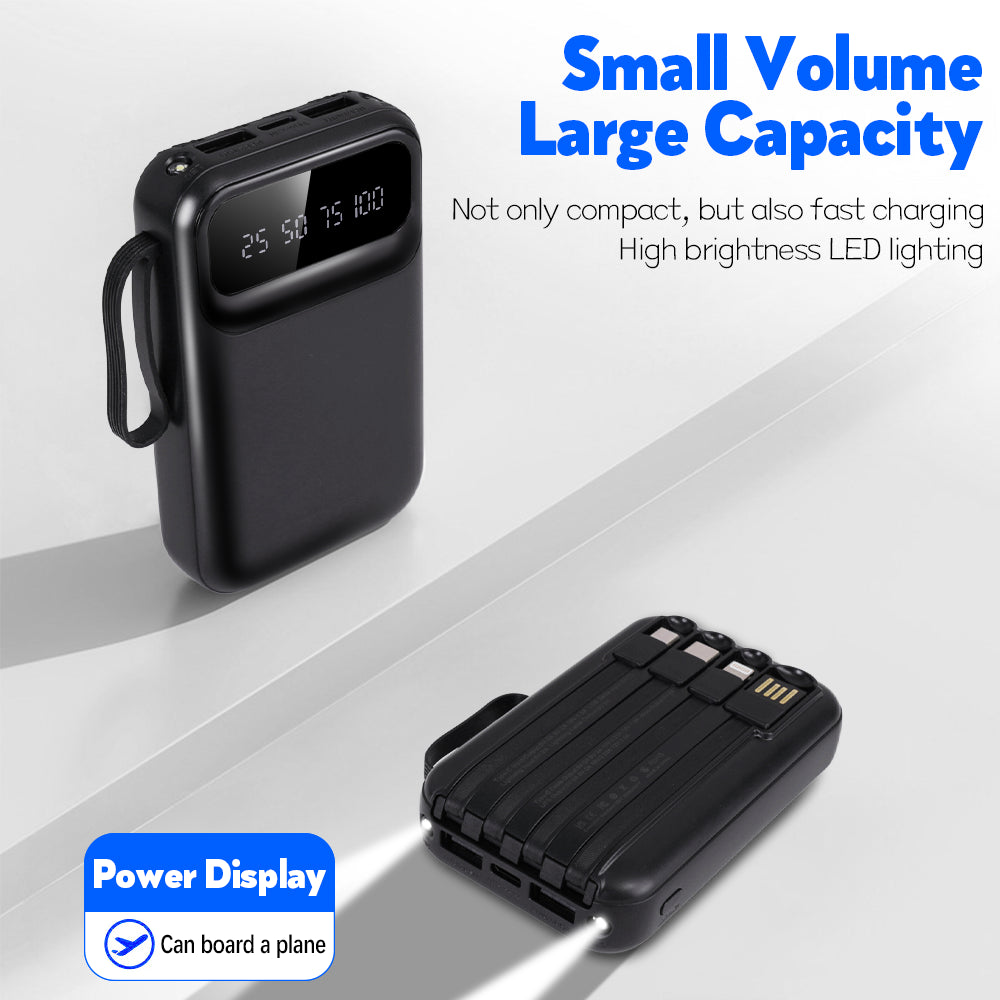 900000Mah Powerbank Externer Batterie Ladegerät Zusatzakku 4 USB Für Alle Handy