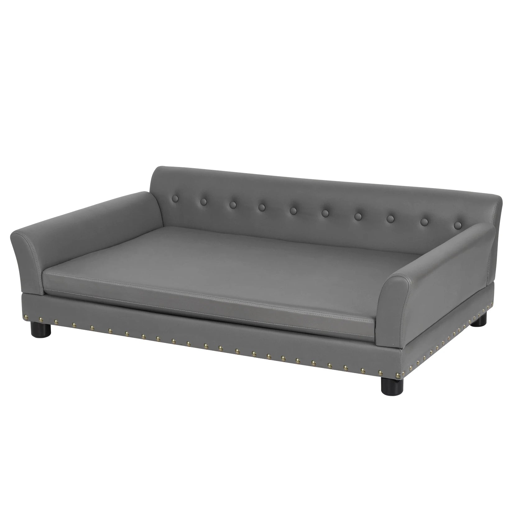 Rectangle Pet Bed for Medium and Large Dogs, Durable Elevated Dog Sofa Bed, Comfortable Dog Couch, Modern and Stylish Dog Sofa