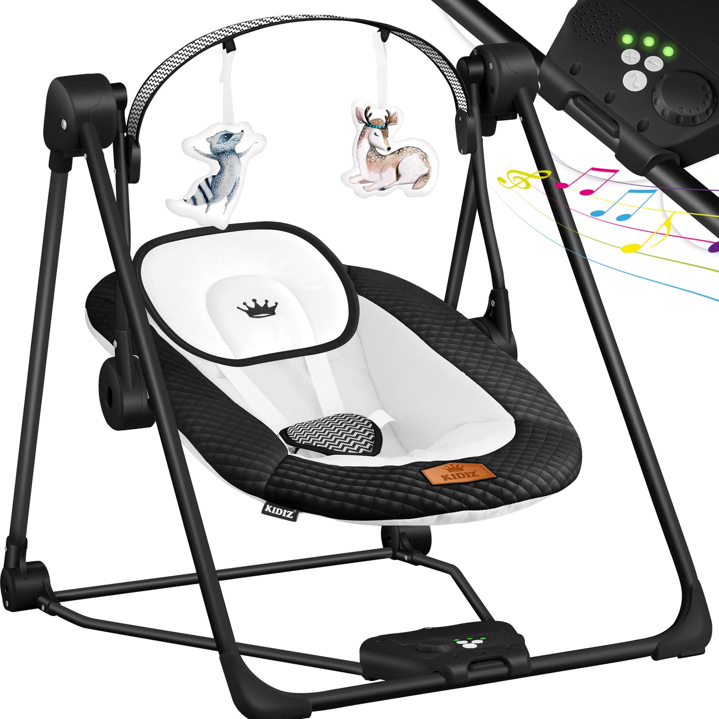 KIDIZ® Babywippe Schaukelwippe Babyschaukel Spielbogen Babywiege Liege Wippe