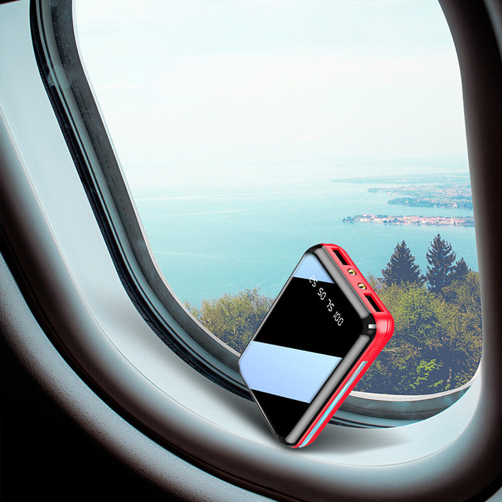 10000Mah Powerbank Externer Batterie Ladegerät Zusatzakku 2USB Für Alle Handy DE