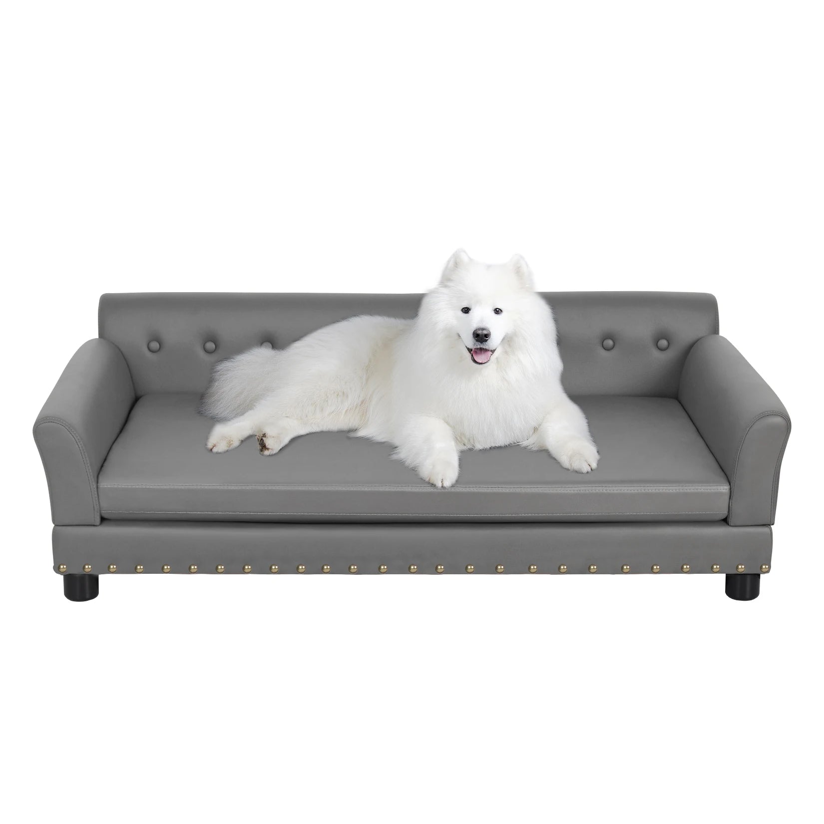 Rectangle Pet Bed for Medium and Large Dogs, Durable Elevated Dog Sofa Bed, Comfortable Dog Couch, Modern and Stylish Dog Sofa