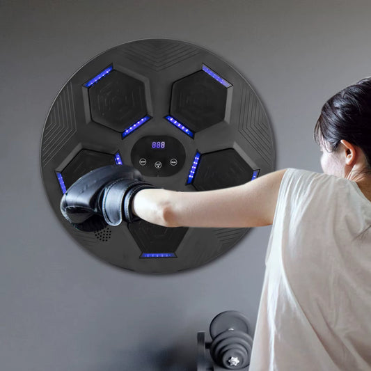 200Kg Load Capacity Music Boxing Target ABS/PU Material 40 * 6.5Cm Size 2.35Kg Weight 1800Mah Battery Bluetooth Punching Bag