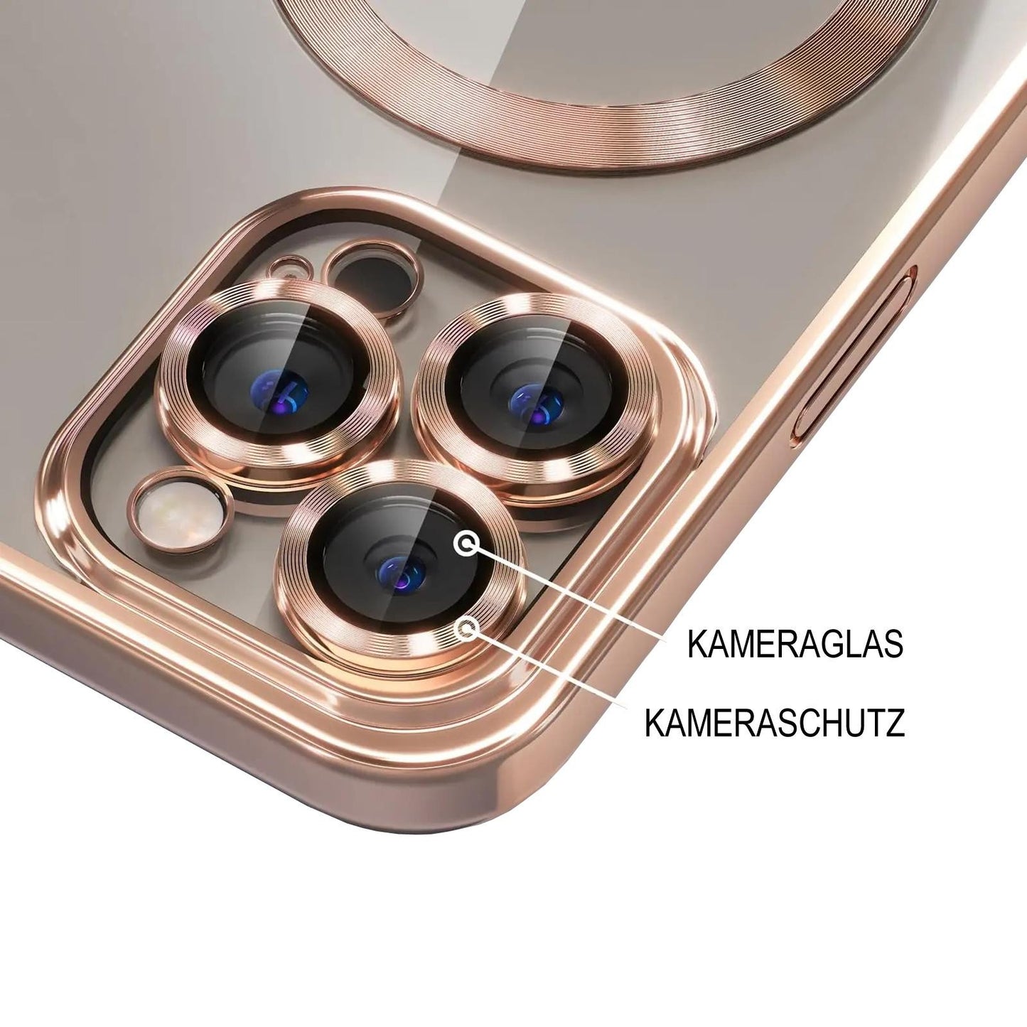 Magsafe Hülle Für Iphone 16 15 14 13 12 Pro Max Kamera Schutz Hülle Magnet Case