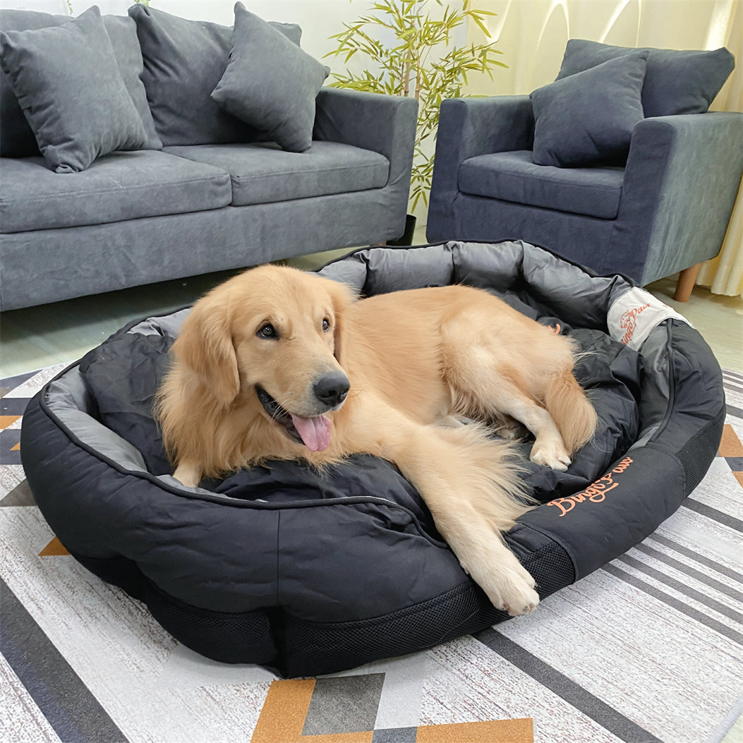 Hundebett XXL Hundekrob Hundesofa Schlafplatz Kissen Super Weich Für Große Hunde