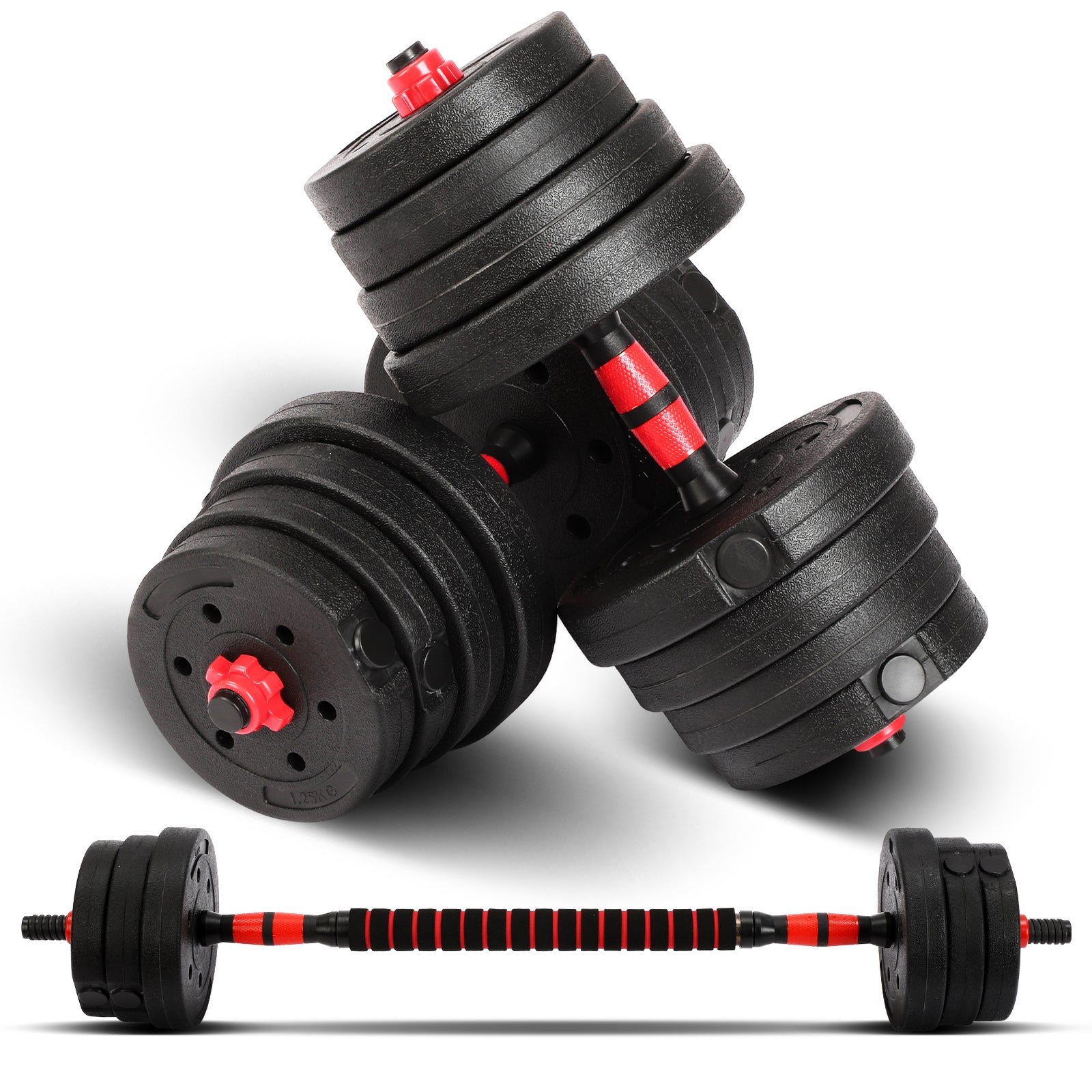 Hantelset 30 Kg Kurzhanteln Langhantel Set Hantel Hantelscheiben Krafttraining