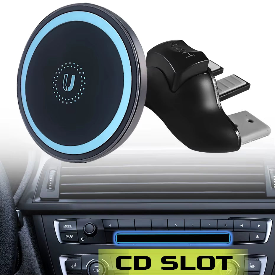Magnetic Phone Holder Car CD Slot Magsafe Mount Magnet Stand Cell Phone Bracket Holders for  Mobile Phone Iphone