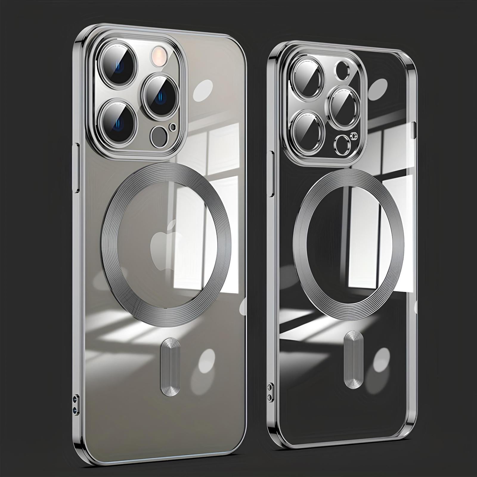Magsafe Hülle Für Iphone 16 15 14 13 12 Pro Max Kamera Schutz Hülle Magnet Case