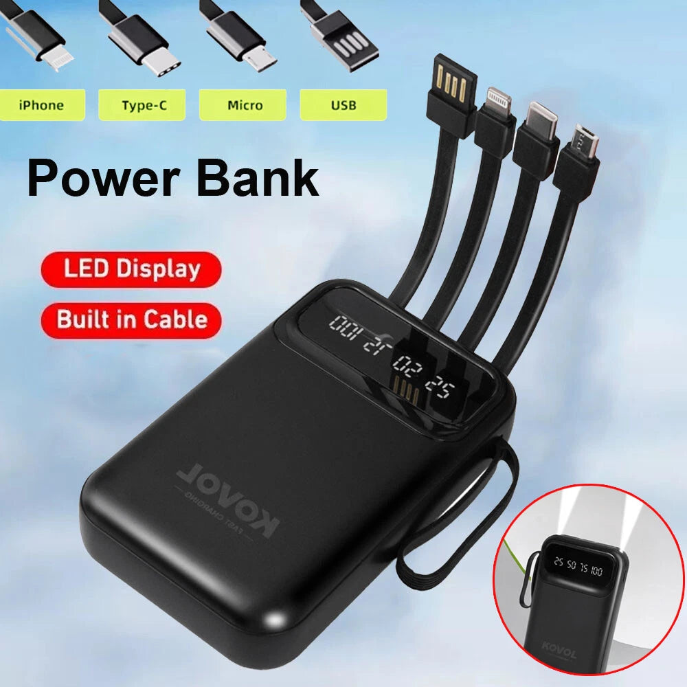 10000Mah Powerbank Externer Batterie Ladegerät Zusatzakku 2USB Für Alle Handy DE