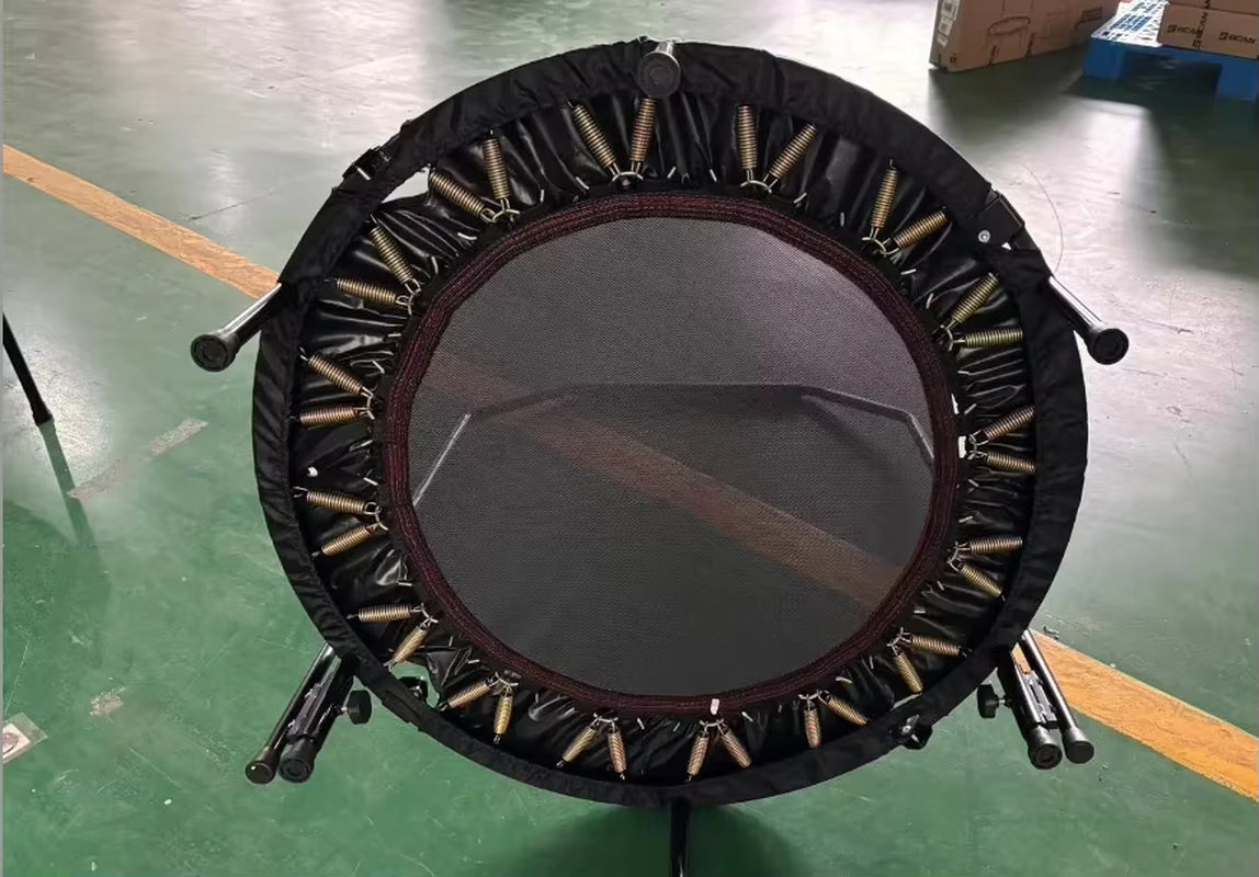 Fitness Trampoline Leisure Trampoline Home Workout Trampoline Indoor Outdoor Aerobics Training Belt for Adults Children