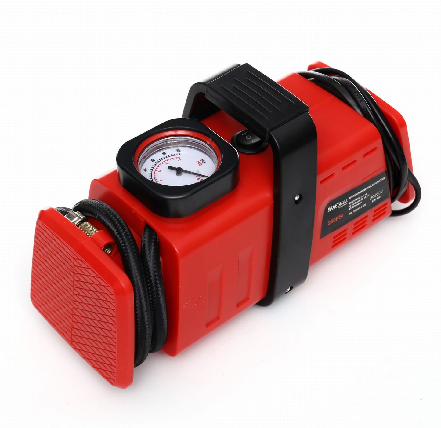 Kompressor 12V 230V Luftpumpe Auto Reifenpumpe Mini Tragbar 7Bar 20L/Min