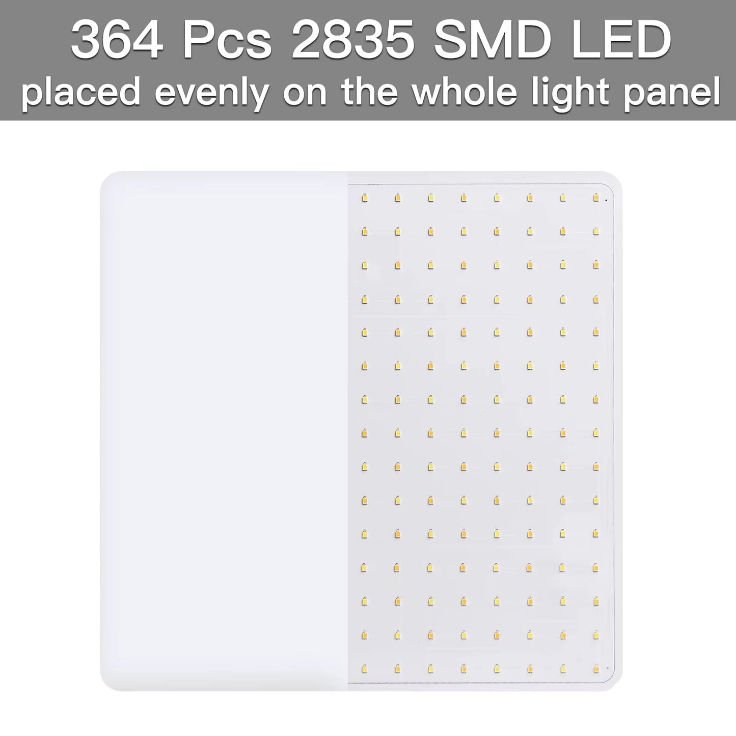 48W Square LED Ceiling Light, 5400LM LED Ceiling Lamp,Ip44 6500K LED Ceiling Light, Ceiling Light Fixture Applicable to Bathroom