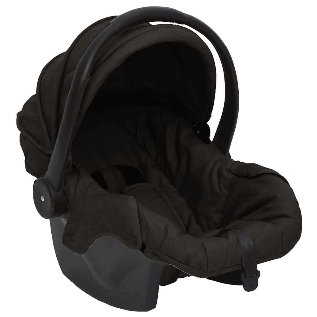 3-In-1 Kinderwagen Anthrazit Stahl